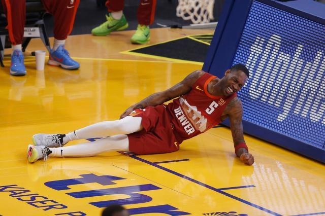 多多28官网-巴顿腿筋伤势不容乐观 掘金后卫线再次人员告急